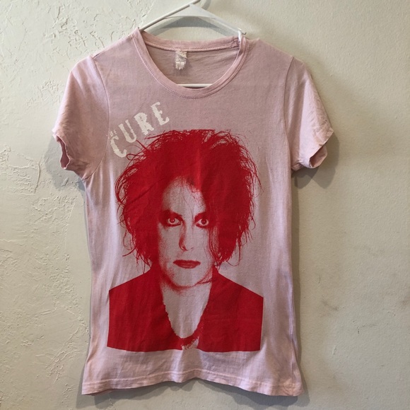 The Cure Band Tee - Robert Smith Face and Head - L - Picture 3 of 6